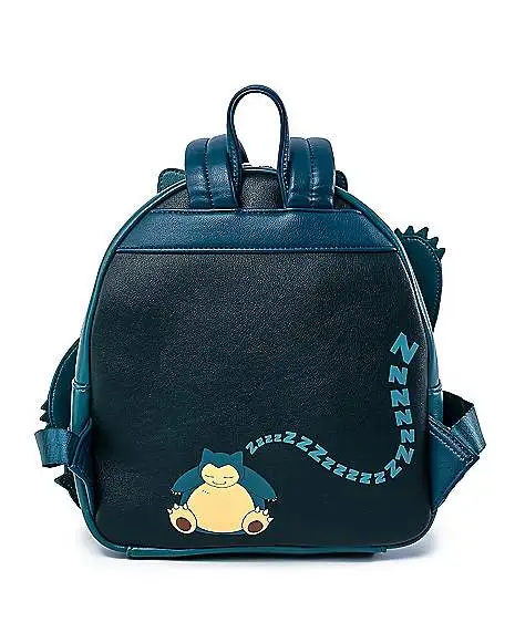 Loungefly Snorlax Mini Backpack - Pokemon 5 Loungefly Snorlax Mini Backpack - Pokemon - Image 5