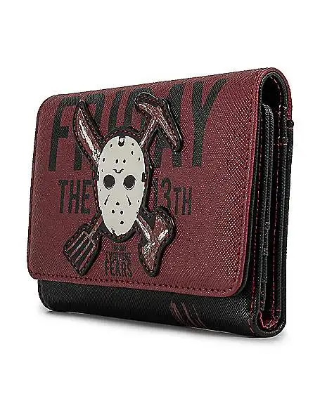 Loungefly Friday The 13th Snap Wallet 2 Loungefly Friday The 13th Snap Wallet - Image 2
