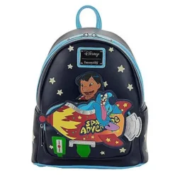 Loungefly Glow In The Dark Space Adventure Mini Backpack - Lilo & Stit