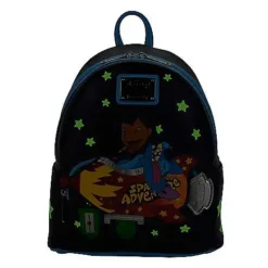 Loungefly Glow In The Dark Space Adventure Mini Backpack - Lilo & Stit -Spirit Spooky Store 03915253 g