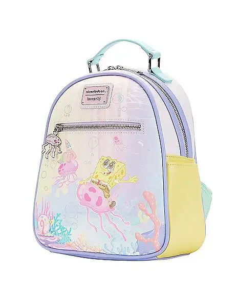 Loungefly Pastel Jellyfish Mini Backpack - SpongeBob SquarePants 2 Loungefly Pastel Jellyfish Mini Backpack - SpongeBob SquarePants - Image 2