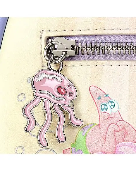 Loungefly Pastel Jellyfish Mini Backpack - SpongeBob SquarePants 6 Loungefly Pastel Jellyfish Mini Backpack - SpongeBob SquarePants - Image 6