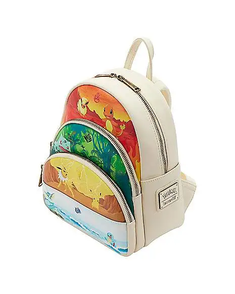 Loungefly Elements Pokemon Mini Backpack 3 Loungefly Elements Pokemon Mini Backpack - Image 3