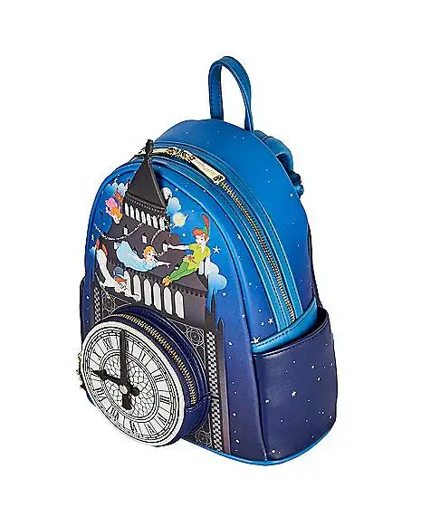Loungefly Glow In The Dark Peter Pan Clock Mini Backpack - Disney 4 Loungefly Glow In The Dark Peter Pan Clock Mini Backpack - Disney - Image 4
