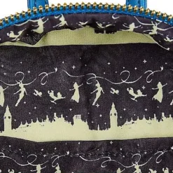Loungefly Glow In The Dark Peter Pan Clock Mini Backpack - Disney 13 Loungefly Glow In The Dark Peter Pan Clock Mini Backpack - Disney -Spirit Spooky Store 03936622 f