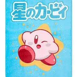 Kirby Star Fleece Micro Blanket - Nintendo
