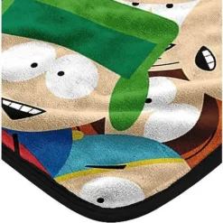 South Park Neon Boys Sherpa Fleece Blanket -Spirit Spooky Store 04127577 e