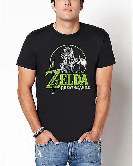 The Legend Of Zelda Breath Of The Wild T Shirt 1 The Legend Of Zelda Breath Of The Wild T Shirt