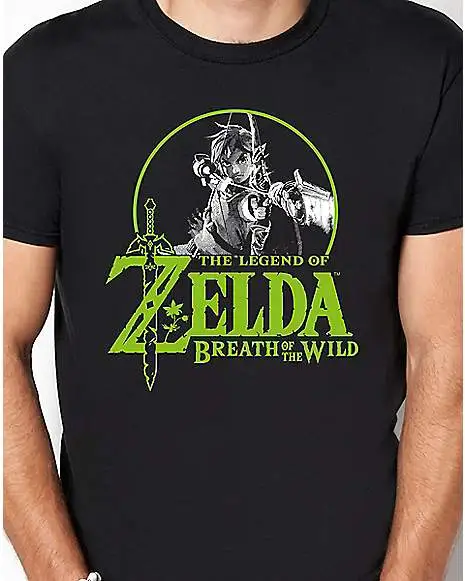 The Legend Of Zelda Breath Of The Wild T Shirt 2 The Legend Of Zelda Breath Of The Wild T Shirt - Image 2