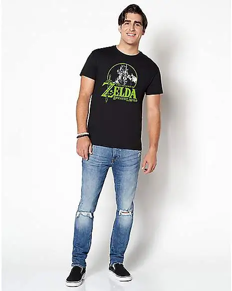 The Legend Of Zelda Breath Of The Wild T Shirt 3 The Legend Of Zelda Breath Of The Wild T Shirt - Image 3