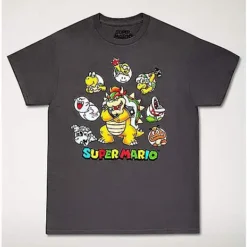 Super Mario Bowser And Friends T Shirt- Nintendo