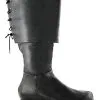 Black Pirate Boots