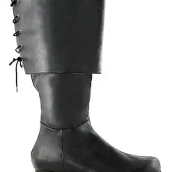 Black Pirate Boots