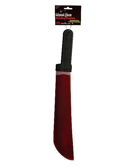 Bleeding Machete Knife - Scream 4 2 Bleeding Machete Knife - Scream 4 - Image 2