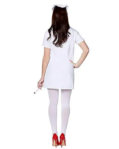 Adult Hot Flash Nurse Costume 2 Adult Hot Flash Nurse Costume - Image 2