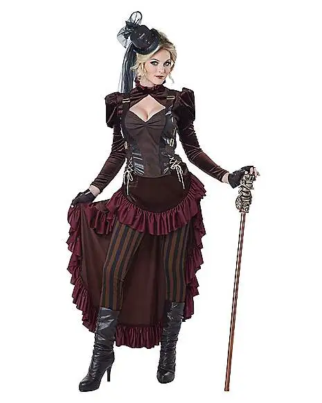 Adult Victorian Steampunk Costume 1 Adult Victorian Steampunk Costume