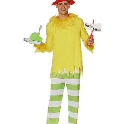 Adult Sam I Am Costume - Dr. Seuss 8 Adult Sam I Am Costume - Dr. Seuss -Spirit Spooky Store 07403066 c