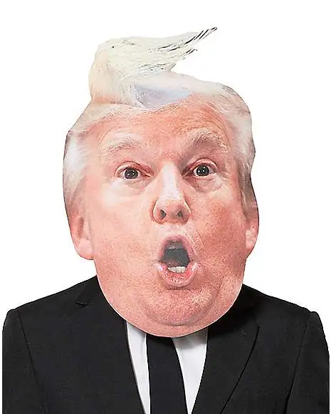 Surprised Trump Half Mask 1 Surprised Trump Half Mask