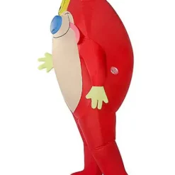 Adult Stimpy Inflatable Costume - The Ren And Stimpy Show -Spirit Spooky Store 07475684 c