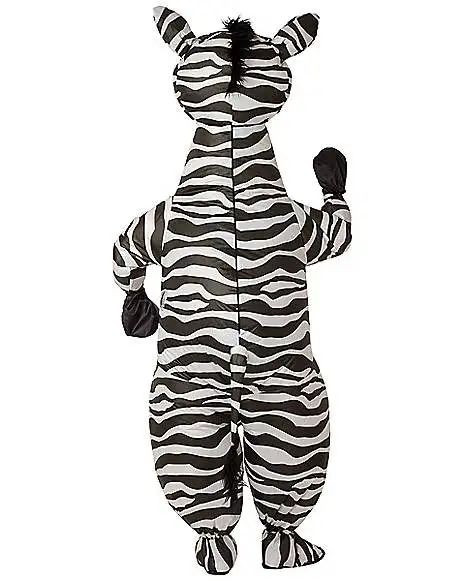 Adult Zebra Inflatable Costume 2 Adult Zebra Inflatable Costume - Image 2