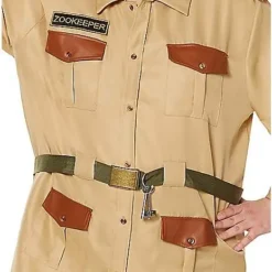 Adult Men's Zookeeper Plus Size Costume -Spirit Spooky Store 07518327 d