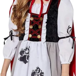 Kids Red Riding Hood Costume -Spirit Spooky Store 07555030 c