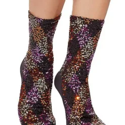 Harley Quinn Sequin Socks - Birds Of Prey