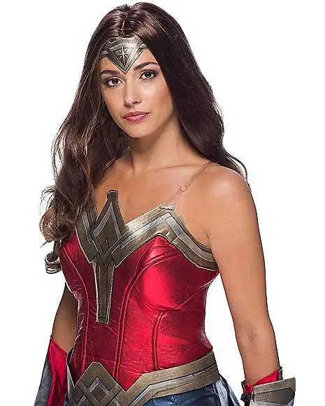 Adult Wonder Woman Wig 1 Adult Wonder Woman Wig