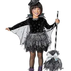 Toddler Spider Web Witch Costume