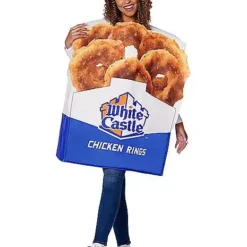 Adult Chicken Rings Costume - White Castle