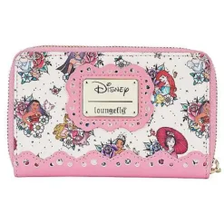 Loungefly Princess Tattoos Zip Wallet - Disney Princesses -Spirit Spooky Store 07641756 d