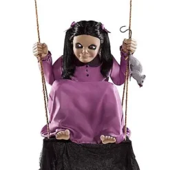 6 Ft Rat Girl Animatronic -Spirit Spooky Store 07642127 e