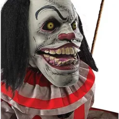 4.3 Ft Toothy The Clown Animatronic -Spirit Spooky Store 07646151 f