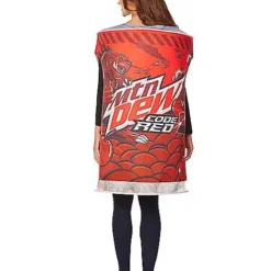 Adult Code Red Costume - Mountain Dew -Spirit Spooky Store 07656531 d